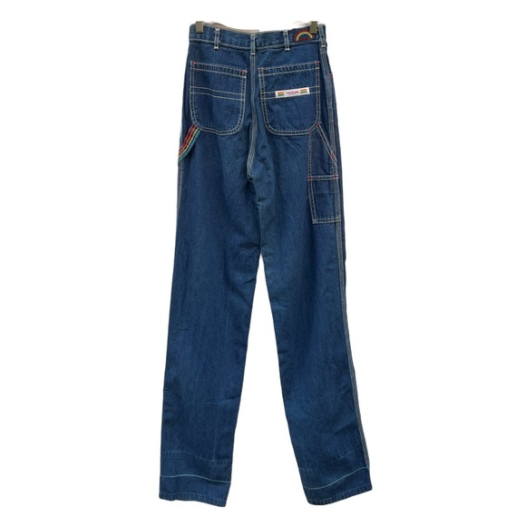 VINTAGE 80s⎮Rainbow Brand⎮High-Rise Carpenter Jeans - Picture 9 of 17